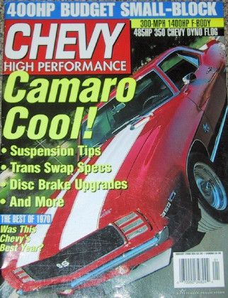 CHEVY HIGH PERFORMANCE 2000 JAN - ZZ3, VETTE FEST